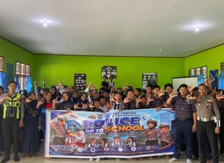 Police Goes to School, Satlantas Polres Pasangkayu Cetak Pelopor Keselamatan Berlalu Lintas di Kalangan Pelajar