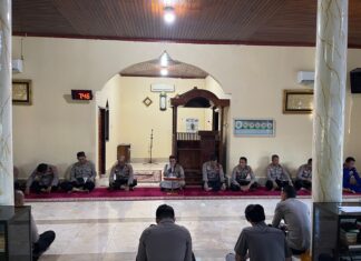 Perkuat Mental dan Integritas Personel, Polres Pasangkayu Gelar Binrohtal Rutin