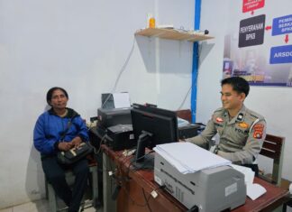Unit Regident Sat Lantas Polres Pasangkayu Maksimalkan Pelayanan Penerbitan BPKB untuk Masyarakat