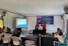 Satlantas Polres Pasangkayu Bekali Calon Satpam dengan 12 Gerakan Dasar Lalu Lintas,