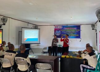 Satlantas Polres Pasangkayu Bekali Calon Satpam dengan 12 Gerakan Dasar Lalu Lintas,