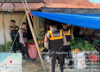 Patroli Pagi Sat Samapta Polres Pasangkayu Ciptakan Rasa Aman, Situasi Tetap Kondusif