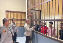 Wakapolres Pasangkayu Lakukan Pengecekan Ruang Tahanan, Pastikan Kondisi Aman dan Sesuai Prosedur