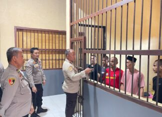 Wakapolres Pasangkayu Lakukan Pengecekan Ruang Tahanan, Pastikan Kondisi Aman dan Sesuai Prosedur