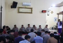 Pengajian Rutin Personel Polres Pasangkayu, Perkuat Keimanan dan Soliditas