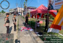 Patroli Pagi Sat Samapta Polres Pasangkayu Hadirkan Rasa Aman di Tengah Aktivitas Masyarakat
