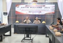 Polres Pasangkayu Gelar Latpraops Antik Marano 2026, Wujudkan Kesiapan Personel Ciptakan Kamtibmas Kondusif