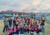 Tim Voli Putri Polsek Baras Raih Juara 1, Tundukkan Tim Putri Towoni