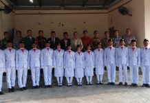 Polsek Pasangkayu Pastikan Pengukuhan Paskibra dan Pawai Berlangsung Aman dan Lancar