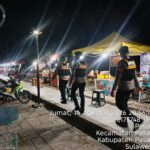 Malam Hari Tetap Siaga, Sat Samapta Polres Pasangkayu Pastikan Kamtibmas Kondusif