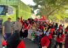 Polsek Sarudu Pastikan Karnaval dan Gerak Jalan HUT RI ke-81 Berjalan Aman dan Lancar
