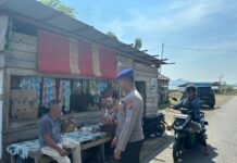 Sat Polairud Polres Pasangkayu Perkuat Sinergitas dengan Nelayan, Jaga Kamtibmas dan Kebersihan Pesisir