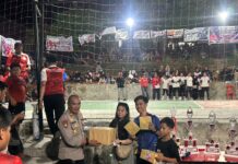 Kapolsek Pasangkayu Hadiri Final PPI Cup I, Dinas Kesehatan Raih Juara Pertama