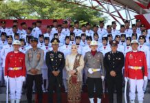 Gelorakan Semangat Merah Putih, Kapolres Pasangkayu Hadiri Upacara HUT Kemerdekaan RI ke-81
