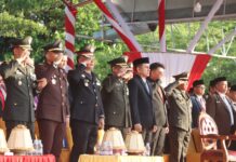 Wakapolres Pasangkayu Hadiri Upacara Penurunan Bendera HUT RI ke-81, Momentum Menjaga Semangat Persatuan