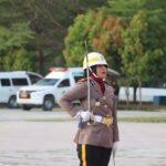 IPTU Karina Rara Ayu, Polwan Pertama Sebagai Komandan Upacara HUT RI di Pasangkayu