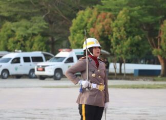 IPTU Karina Rara Ayu, Polwan Pertama Sebagai Komandan Upacara HUT RI di Pasangkayu