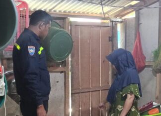 Aduan Warga Langsung Direspons, Bhabinkamtibmas Datangi TKP Pencurian di Sarjo
