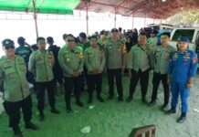 Kapolsek Bambalamotu Pimpin Pengamanan Balabonda Katintin Race Seri II, Pastikan Kegiatan HUT RI ke-81 Berjalan Aman