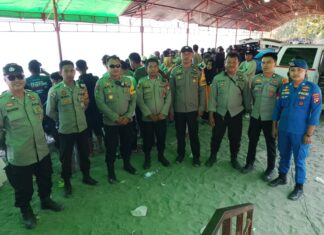 Kapolsek Bambalamotu Pimpin Pengamanan Balabonda Katintin Race Seri II, Pastikan Kegiatan HUT RI ke-81 Berjalan Aman