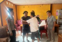 Bhabinkamtibmas Polsek Bambalamotu Selesaikan Perselisihan Sapi Ternak yang Rusak Kebun Warga Secara Kekeluargaan