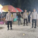 Polsek Sarudu Pastikan Pasar Malam Benggaulu Aman, Ratusan Warga Nikmati Hiburan dengan Nyaman