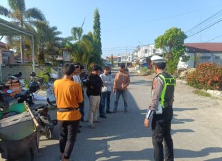 Polantas KARIB Rangkul Ojol dan Kurir, Dorong Keselamatan Berlalu Lintas di Pasangkayu