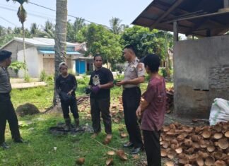 Sat Binmas Polres Pasangkayu Gelar Penyuluhan Kamtibmas, Warga Diingatkan Waspada El Nino dan Curanmor