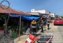 Patroli Pagi Sat Samapta Polres Pasangkayu Sasar Sejumlah Titik Rawan, Situasi Wilayah Tetap Kondusif