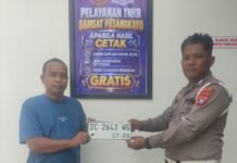 Samsat Sat Lantas Polres Pasangkayu Terus Berikan Pelayanan Prima Kepada Masyarakat