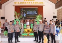 Semarak Maulid Nabi SAW 1448 H, Polres Pasangkayu Gelar Lomba Merangkai Tiri’