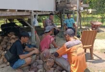 Respons Cepat Aduan Warga, Polsek Bambalamotu Hadir di Dusun Batio