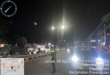 Blue Light Patrol Mengawal Malam Pasangkayu, Satlantas Pastikan Jalan Tetap Aman dan Kondusif