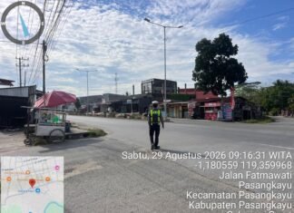 Wujudkan Jalan Raya yang Aman, Satlantas Pasangkayu Sapa Pengendara Lewat Patroli Humanis
