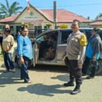 Bhabinkamtibmas Polsek Baras Dampingi Korban Penganiayaan, Pastikan Penanganan Berjalan Aman