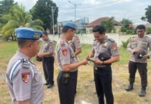 Perkuat Disiplin Personel, Sie Propam Polres Pasangkayu Gelar Gaktibplin di Dua Polsek