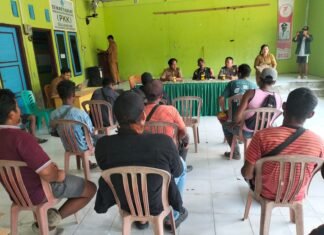 Bhabinkamtibmas Hadirkan Solusi, Perselisihan Pasca Kecelakaan Berakhir Damai Secara Kekeluargaan
