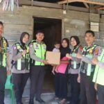 Sambut HUT Lantas ke-71, Sat Lantas Polres Pasangkayu Tebar Kepedulian Lewat Bakti Sosial