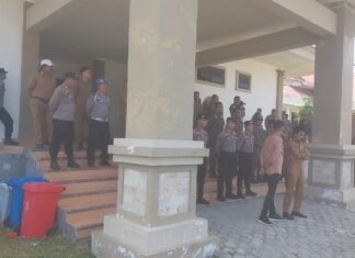 Polres Pasangkayu Amankan Aksi Unjuk Rasa Aliansi Masyarakat, Jaga Situasi Tetap Kondusif