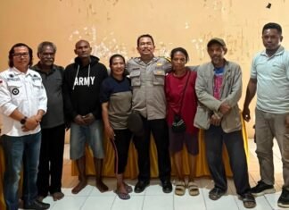 Bhabinkamtibmas Polsek Baras Mediasi Perselisihan Dua Saudara, Berakhir Damai Secara Kekeluargaan