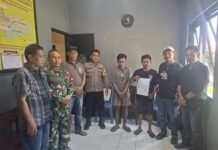 Polsek Baras Fasilitasi Mediasi, Perselisihan Pengrusakan Sawit Berakhir Damai