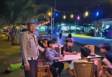 Patroli Blue Light Polsek Sarudu, Polisi Hadir Jaga Kamtibmas di Malam Hari
