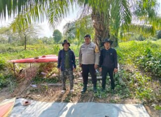 Cegah Karhutla, Bhabinkamtibmas Polsek Sarudu Edukasi Warga Pentingnya Menjaga Lingkungan