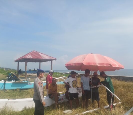 Sat Polairud polres Pasangkayu Sambang Nelayan, Ingatkan Pentingnya Keselamatan Saat Melaut