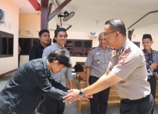 Kapolres Pasangkayu Terima Panitia Hari Santri 2026, Persiapan Acara 22 Oktober Dimatangkan