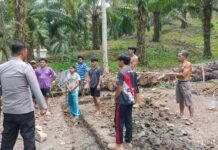 Sat Binmas Polres Pasangkayu Edukasi Warga Bambaira, Waspada El Nino hingga Cegah Curanmor