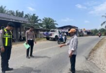 Kecelakaan R2 vs R2 di Bambalamotu, Unit Gakkum Sat Lantas Turun ke TKP
