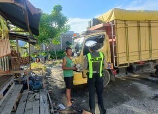 Sat Lantas Polres Pasangkayu Rangkul Sopir Truk, Edukasi Keselamatan dan Bahaya ODOL