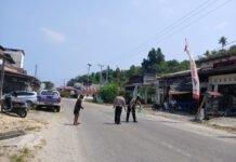 Dua Sepeda Motor Bertabrakan di Baras, Dua Pengendara Mengalami Luka-Luka
