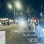 Jaga Kamseltibcarlantas, Satlantas Polres Pasangkayu Intensifkan Blue Light Patrol